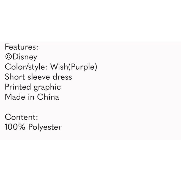 DISNEY WISH Movie Dress 4T Asha & Star Purple Fantasy Nightgown Girls Play NWT - Picture 8 of 10